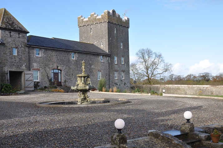 Castle Tower East Tower Courtyard, Irish Vacations, Elegant Irish Tours Ireland