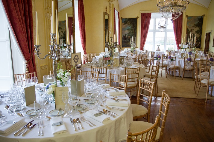 Castleknock private castle dining room | Elegant Ireland | Luxury holidays Ireland | Elegant Irish Tours